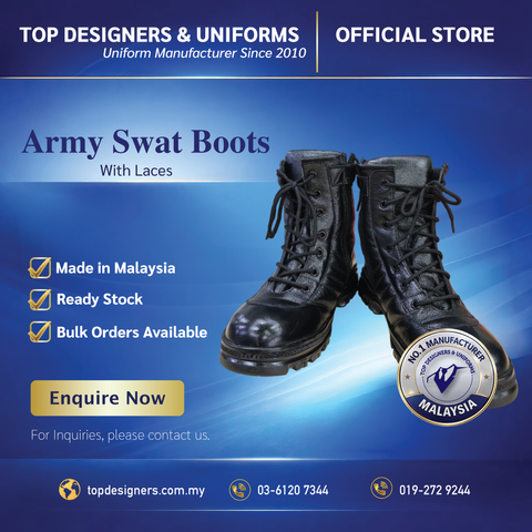 Army-Swat-Boots-With-Laces