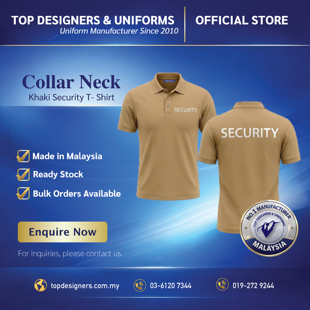 Khaki-Collar-Neck-Shirt