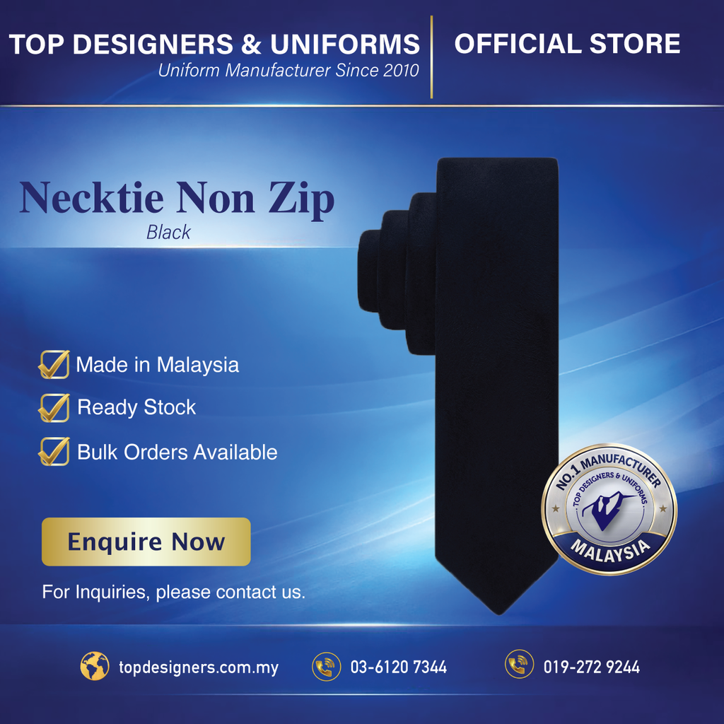necktie-non-zip-black-