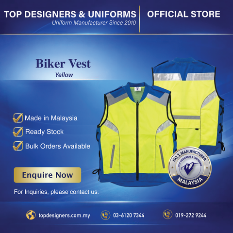 Biker-Vest-Yellow