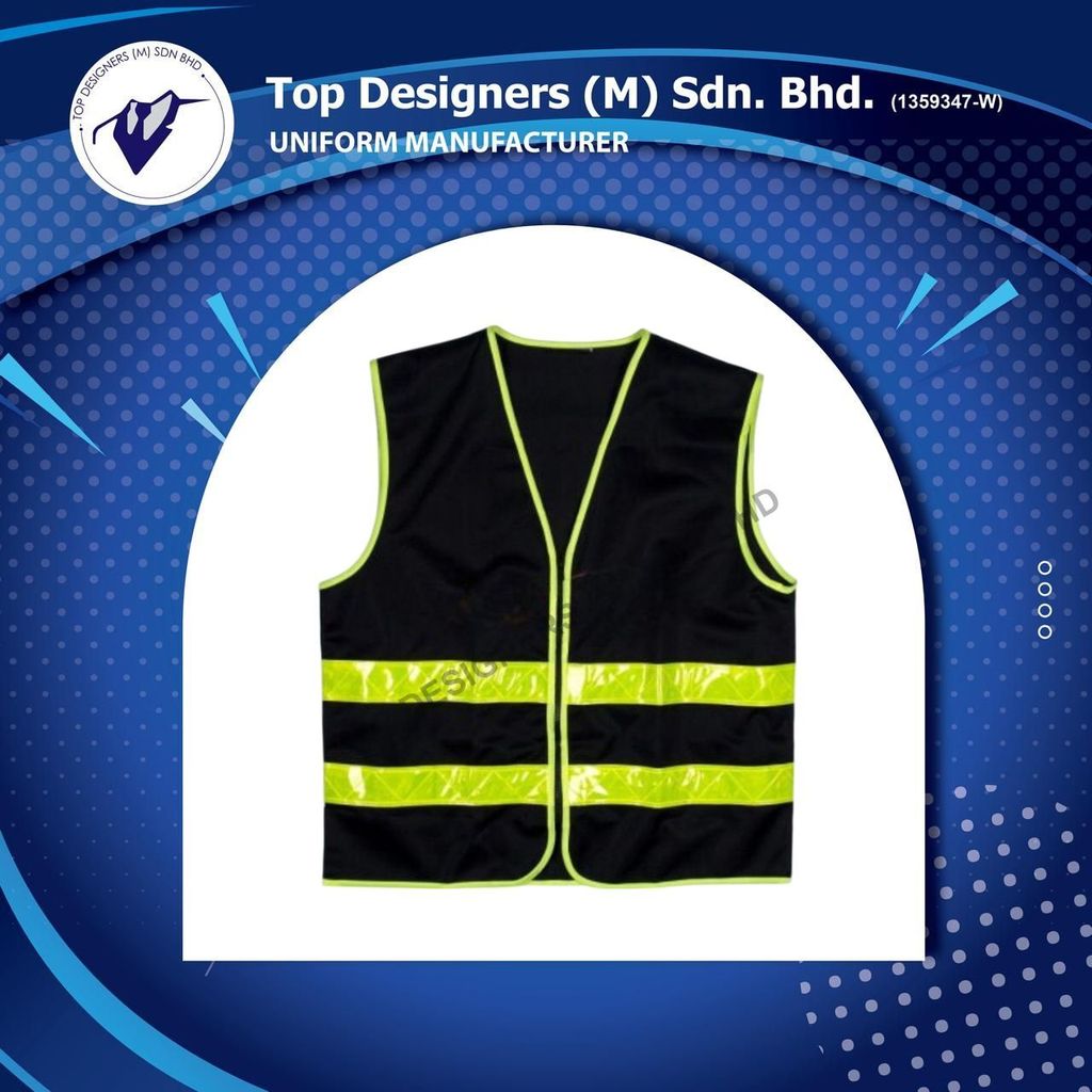 ZIP VEST BLACK
