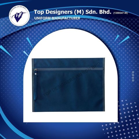 SEMINAR FOLDER single compartment with zip SF01