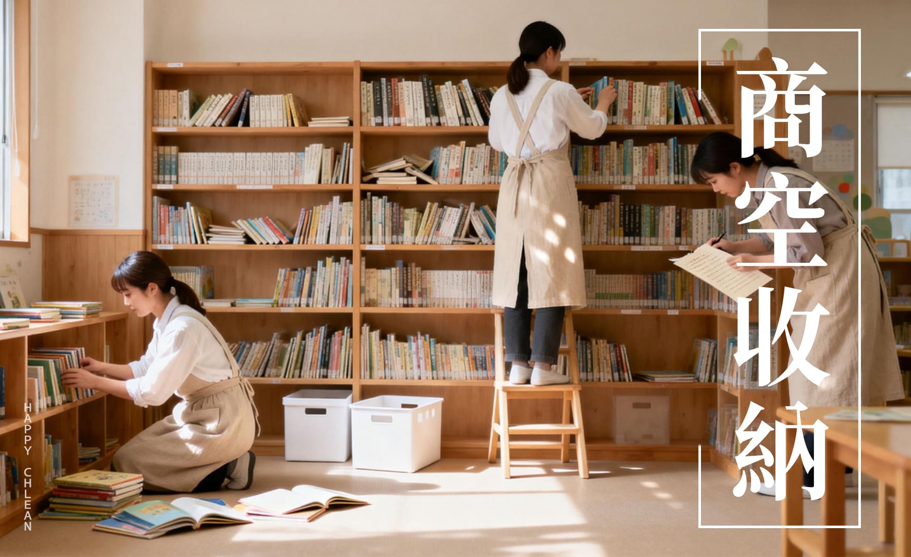 嘉義商業空間收納整理｜辦公室收納示意圖