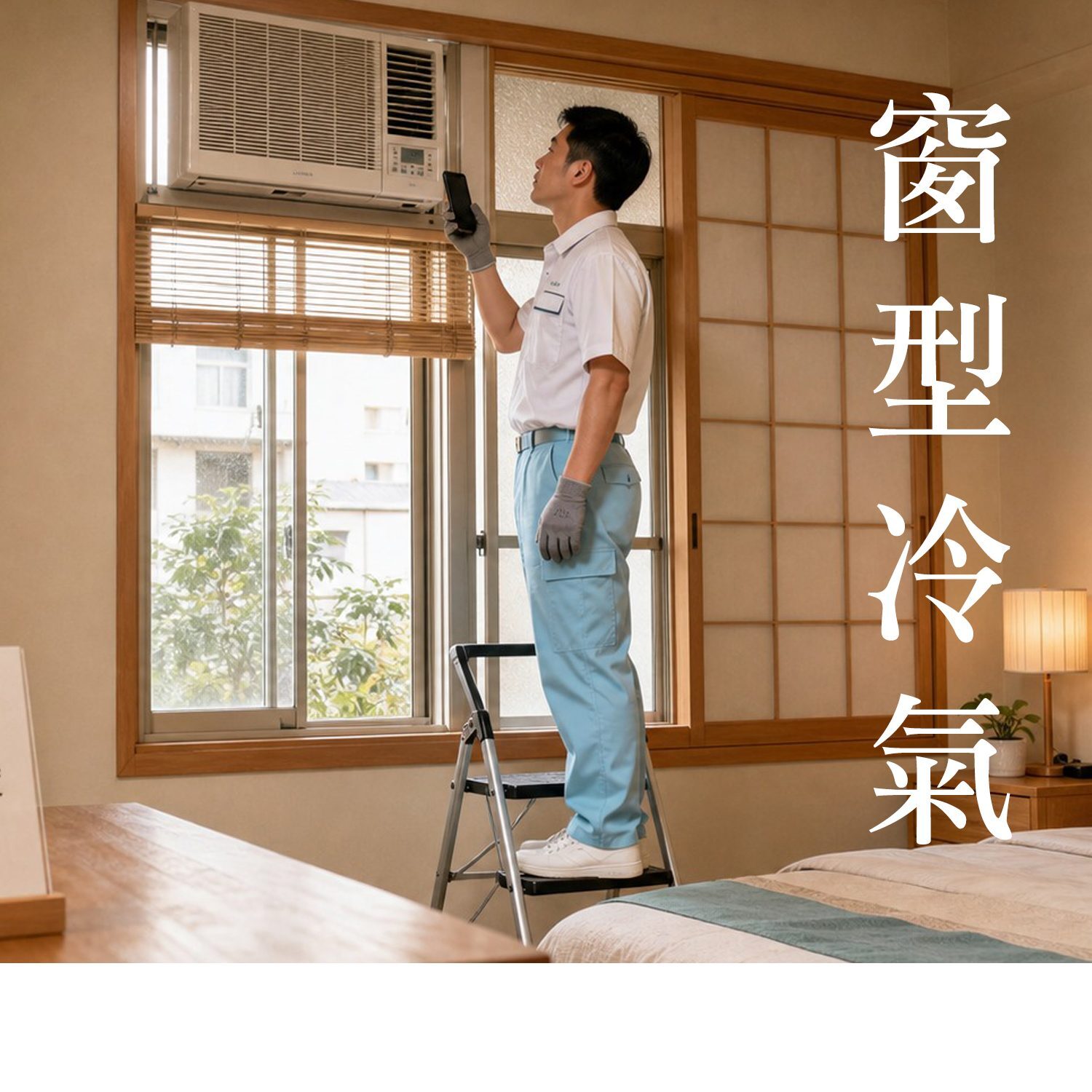 嘉義窗型冷氣拆洗清潔與消毒保養服務