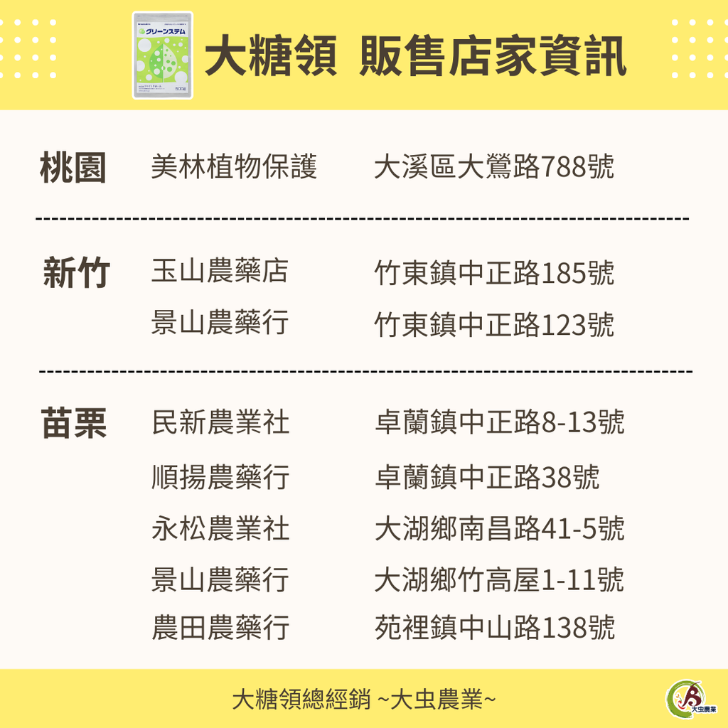 大糖領店家2