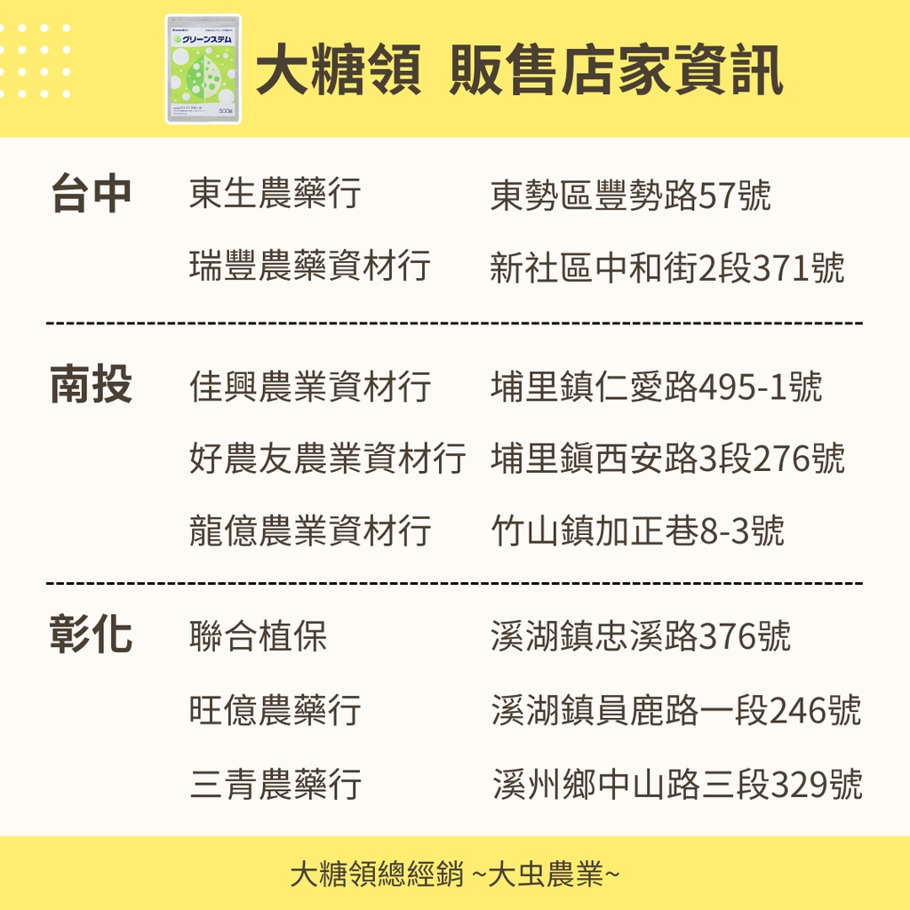 大糖領店家4
