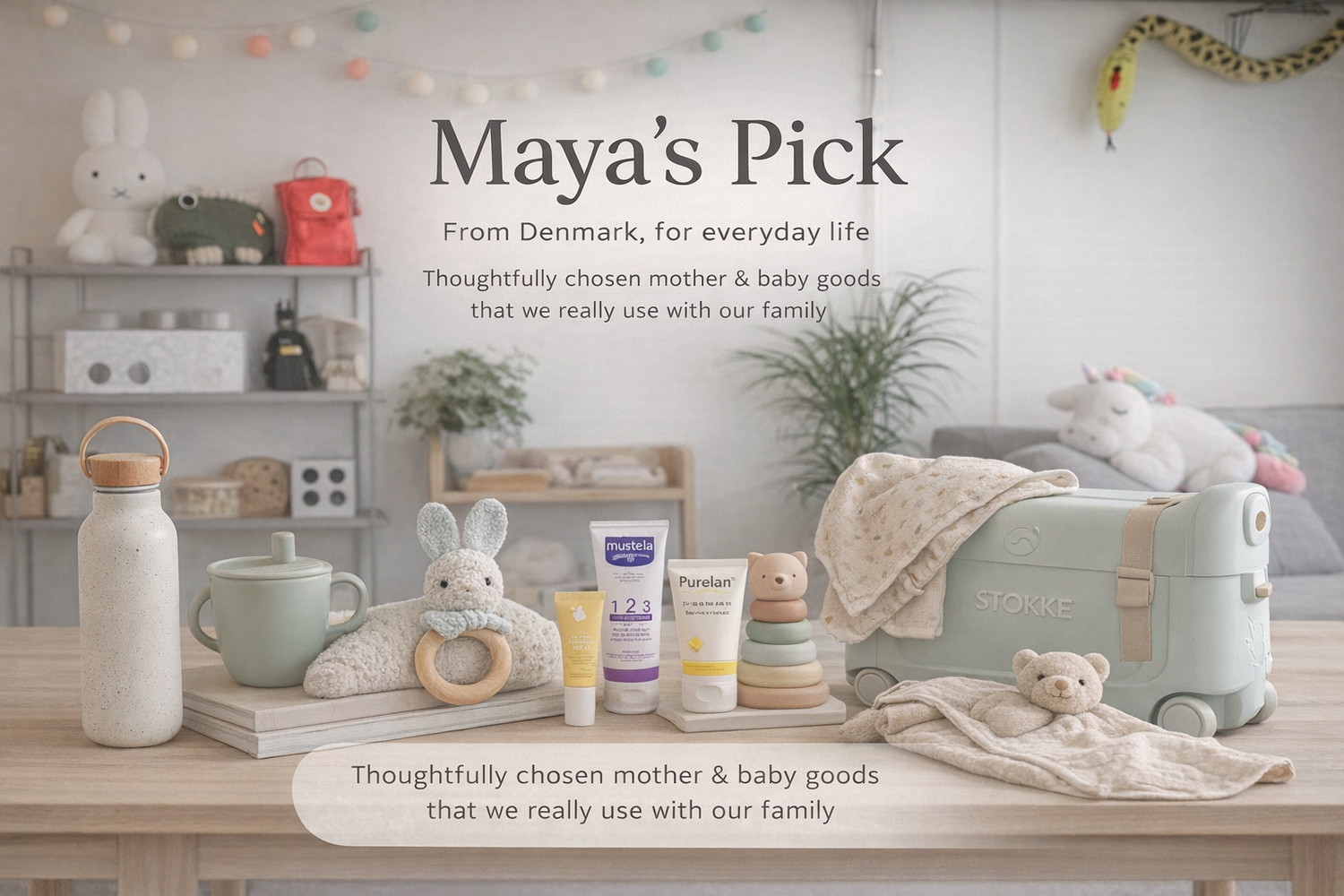 丹麥母嬰代理商 | 瑪雅邁麥 MayaDK | 