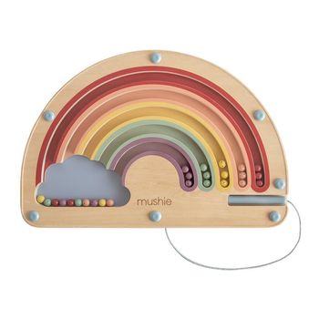 Wooden Magnetic Rainbow Maze-p
