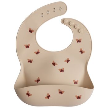 Butterfly_Silicone Bib-p