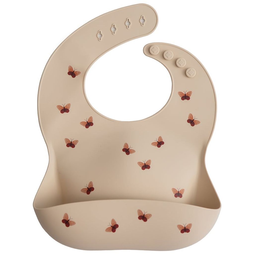 Butterfly_Silicone Bib-p