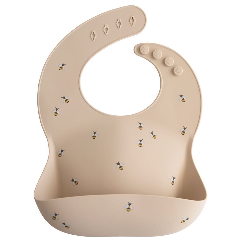 Bees_Silicone Bib-p