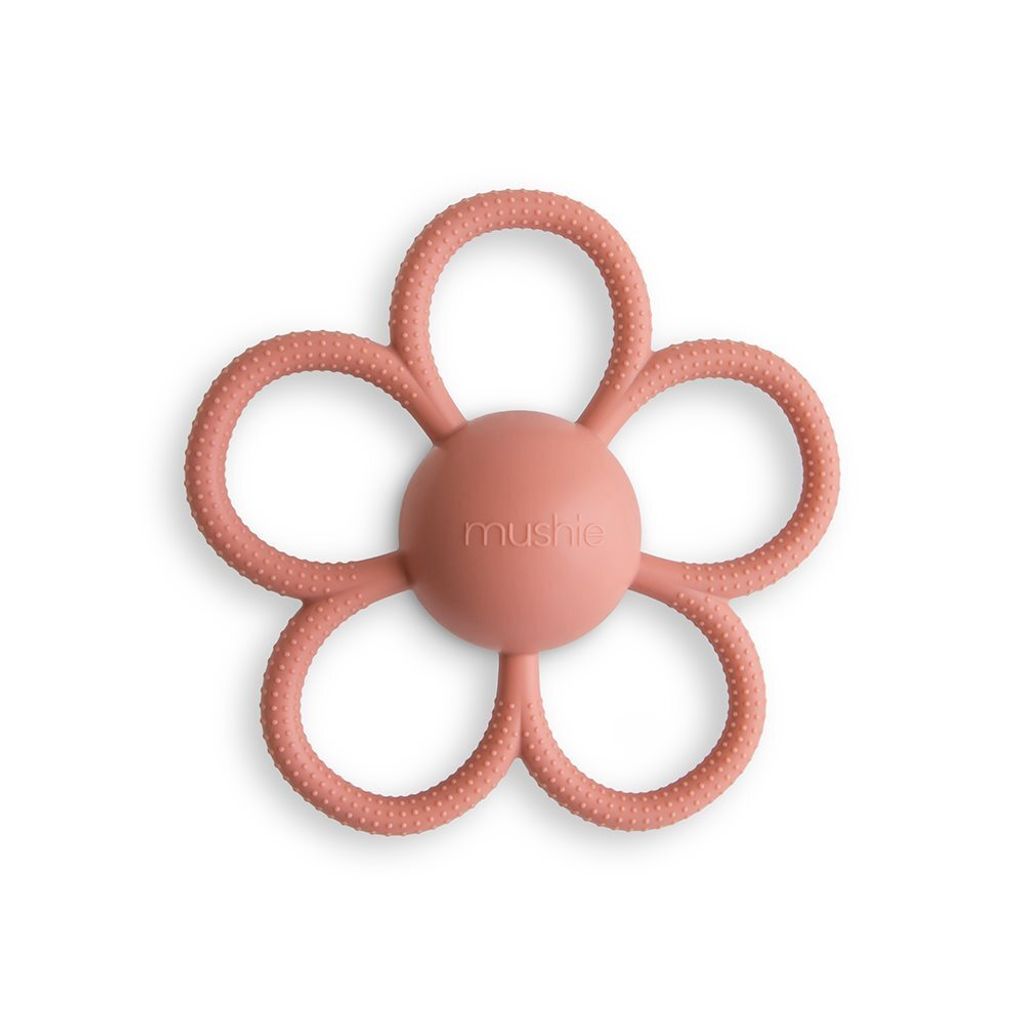 Daisy Rattle Teether_Dusty Rose-p