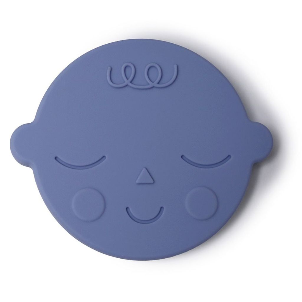 Mushie bidering - Face (Blueberry)-p