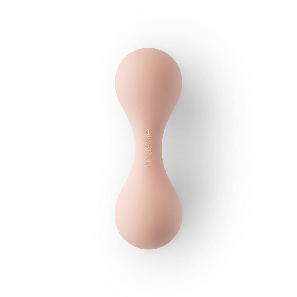 Blush_Silicone Baby Rattle Toy-p
