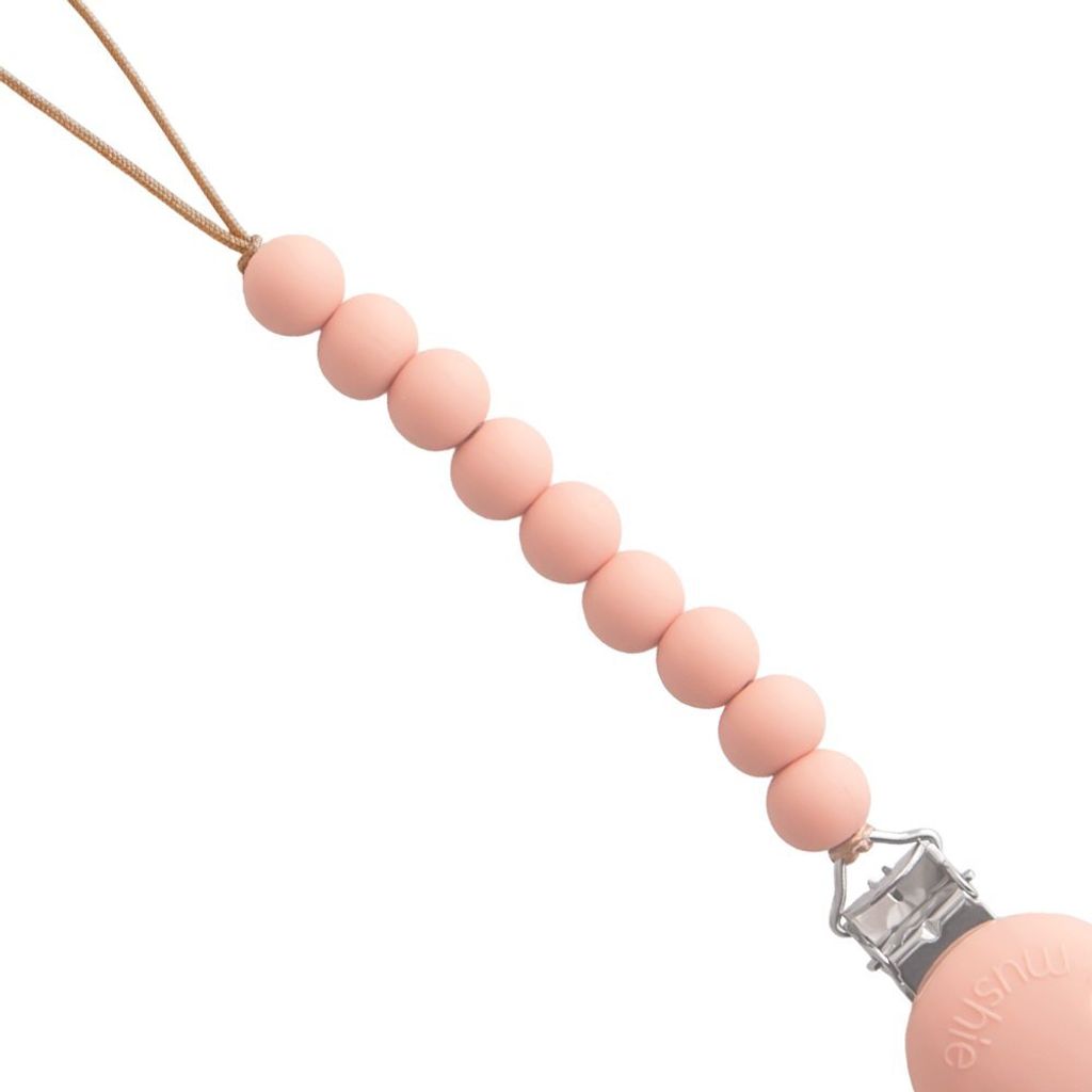 Hera Silicone Pacifier Clip_Powder Pink_zoom-p