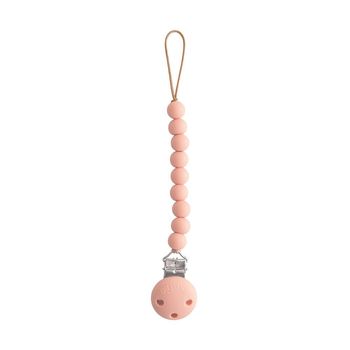 Hera Silicone Pacifier Clip_Powder Pink-p