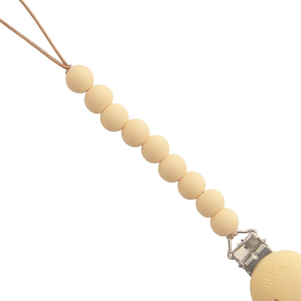 Hera Silicone Pacifier Clip_Pale Yellow_zoom-p