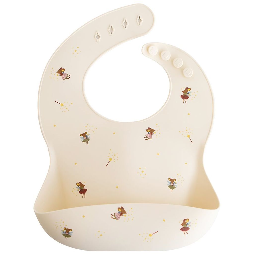 Fairy Mice_Silicone Bib-p
