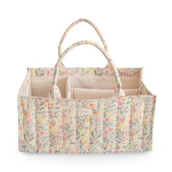 01_Diaper Caddy_Pastel Blooms