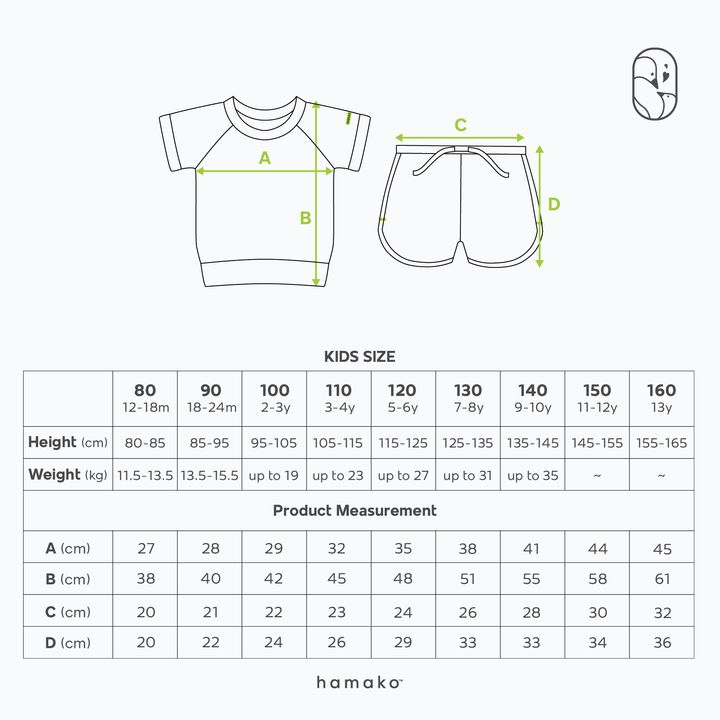 MnM_Kids Short Set