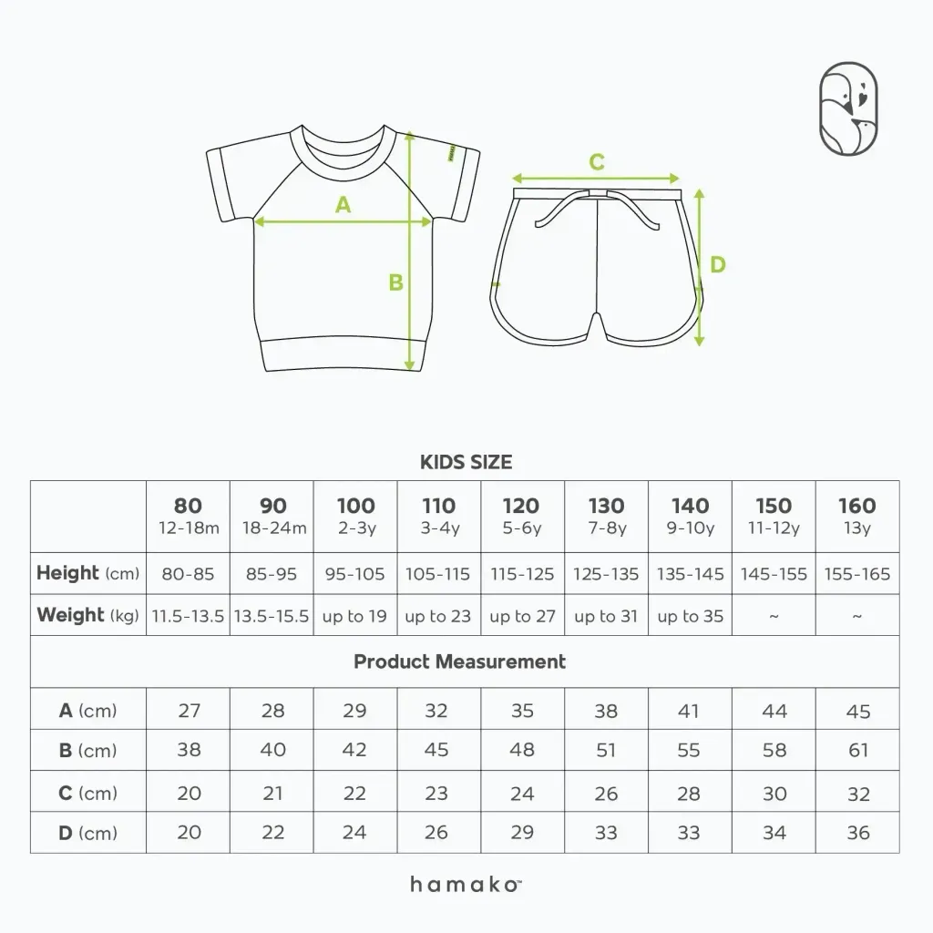 MnM_Kids Short Set