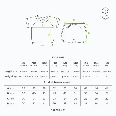 MnM_Kids Short Set