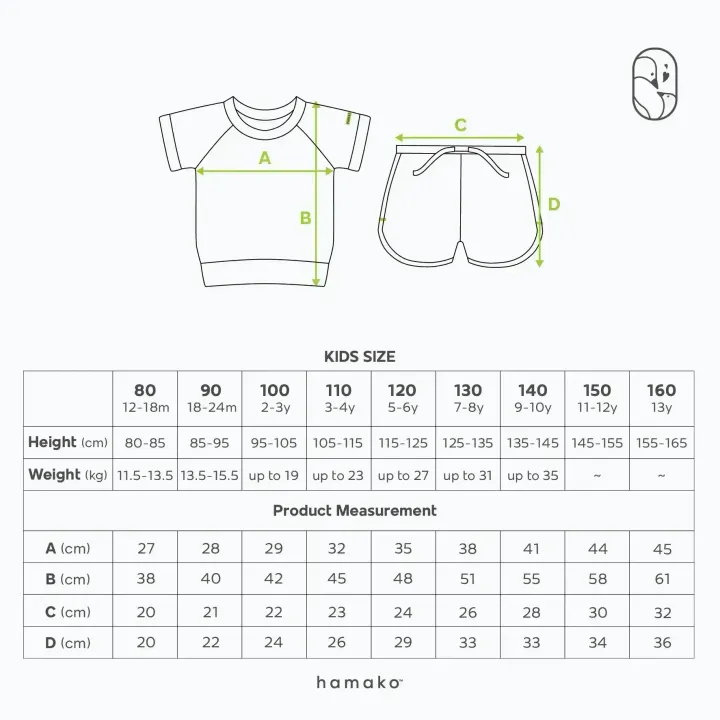 MnM_Kids Short Set