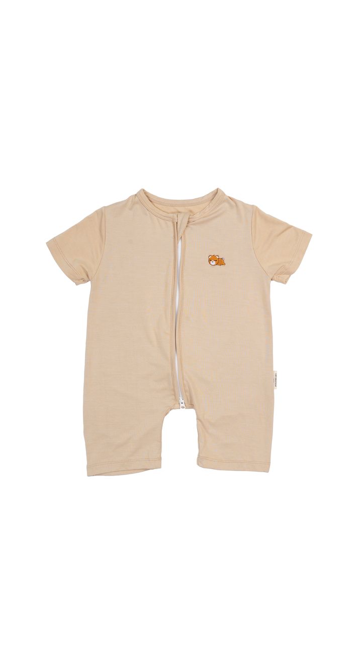 Baby Romper Almond