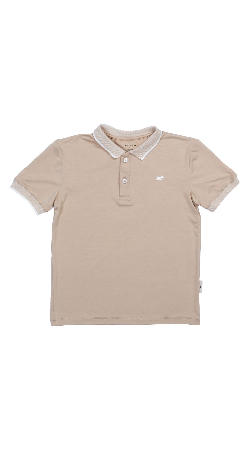 Boy Polo Top Almond