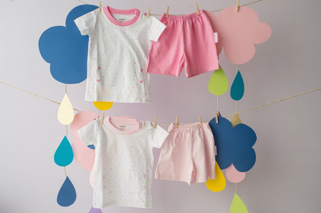 Boogybaby Candyland Top basic+pants Midi 6-9 Girl keatas Pink.jpg