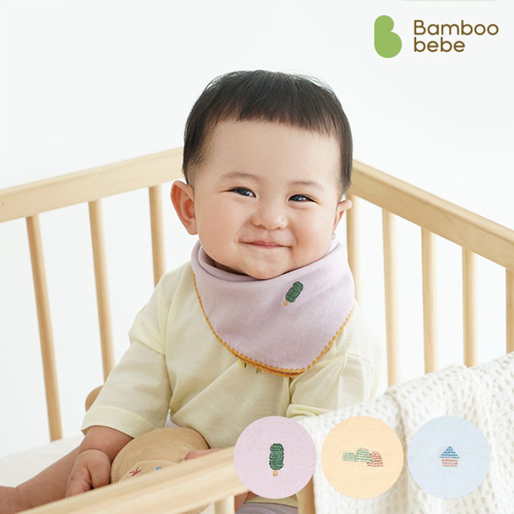 Bamboo Signature High Density Handkerchief 3pcs set2