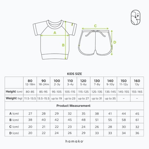 MnM_Kids Short Set