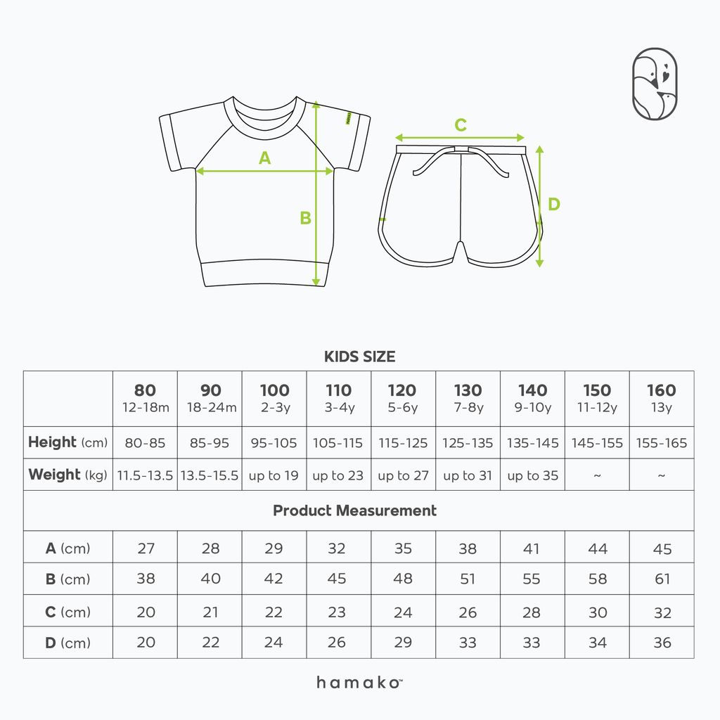 MnM_Kids Short Set