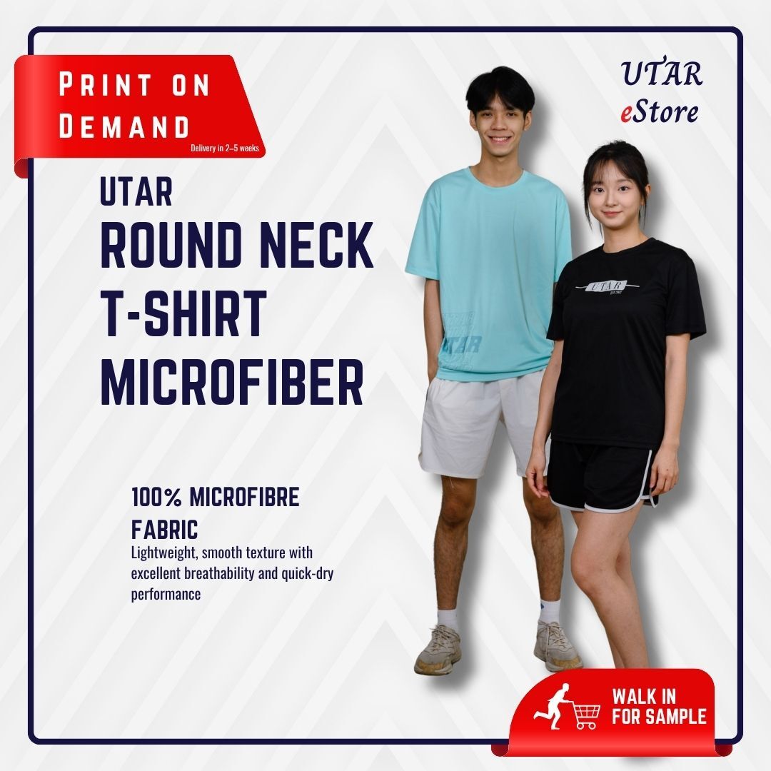 Round Neck T-Shirt Microfiber