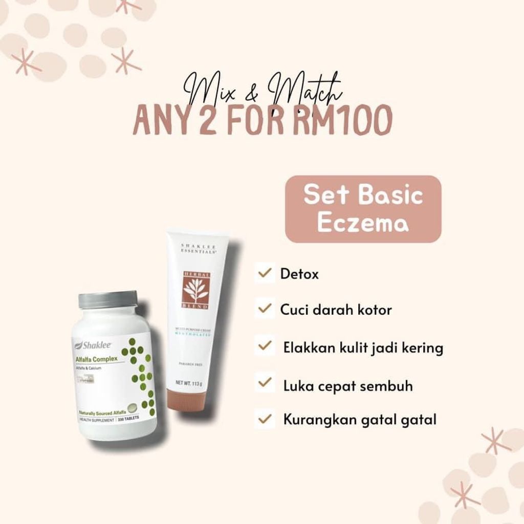 Set Basic Eczema Shaklee Online