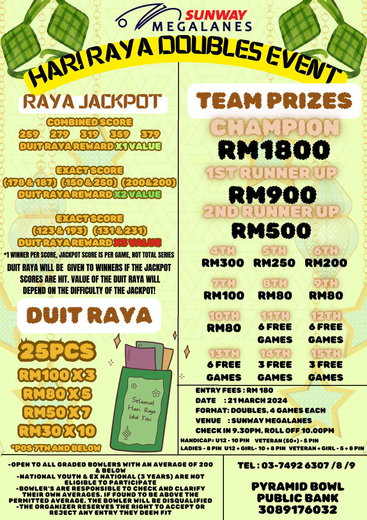 Duit Raya Doubles Challenge!