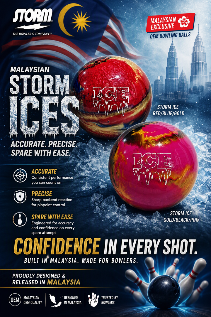 These 2 bowling balls are our Malaysian Exclusive