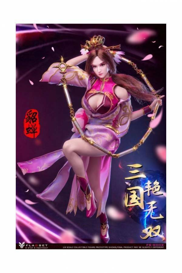 預購〙三國FLAGSET 貂蟬FLAGSET1/6 艷無雙– 不二