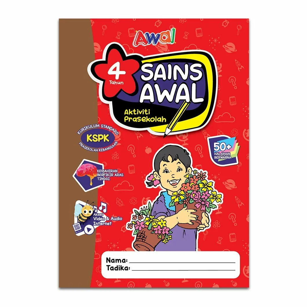 Sains Awal Aktiviti Prasekolah 4 Tahun Awalbiz