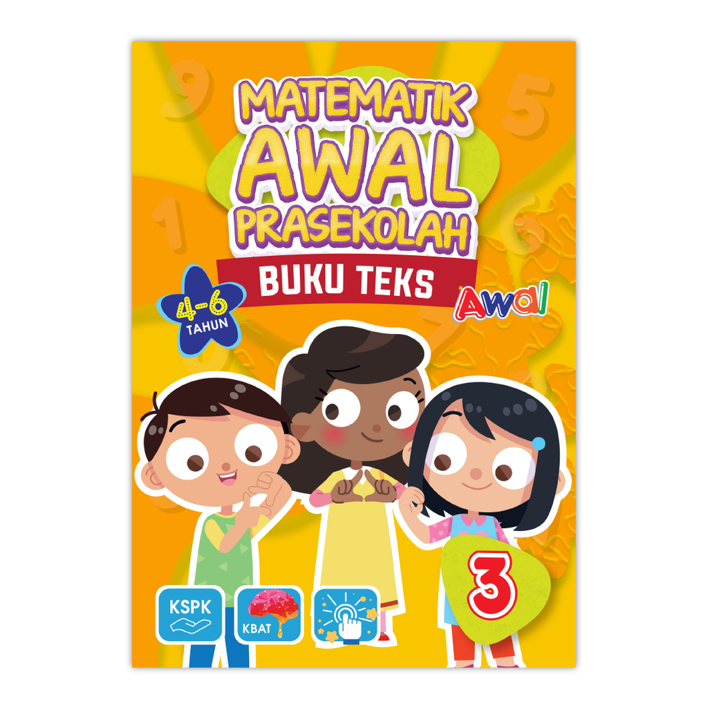 Matematik Awal Prasekolah - Buku Teks 3 - Front Cover.png