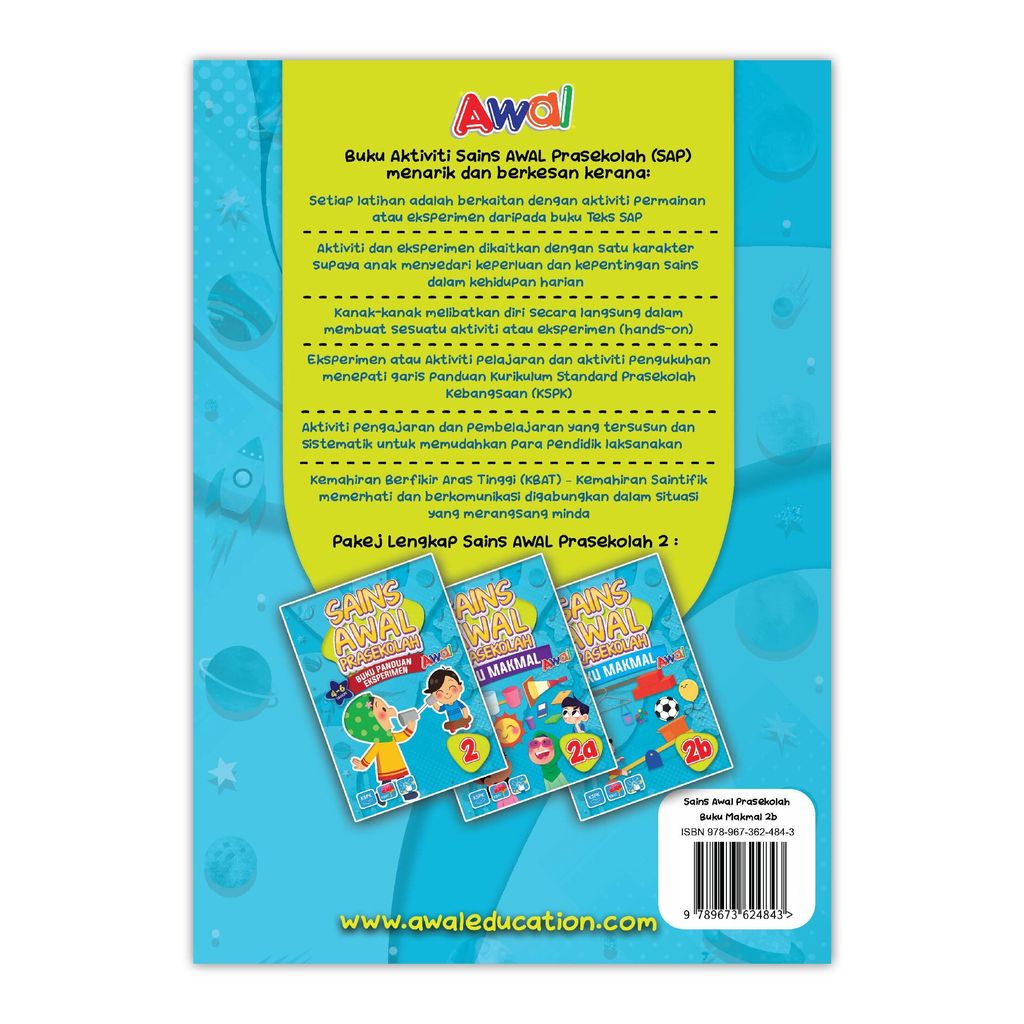 Buku Aktiviti - Sains Awal 2B-07