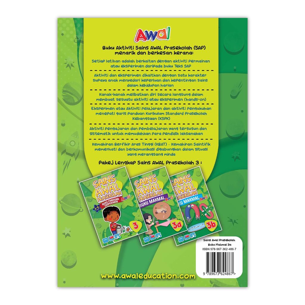 Buku Aktiviti - Sains Awal 3A-07