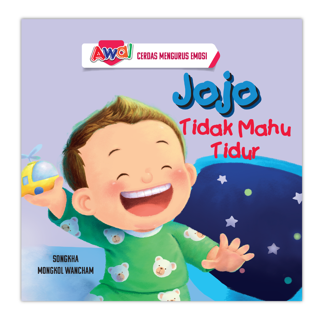 Cover (Front) Jojo Tidak Mahu Tidur