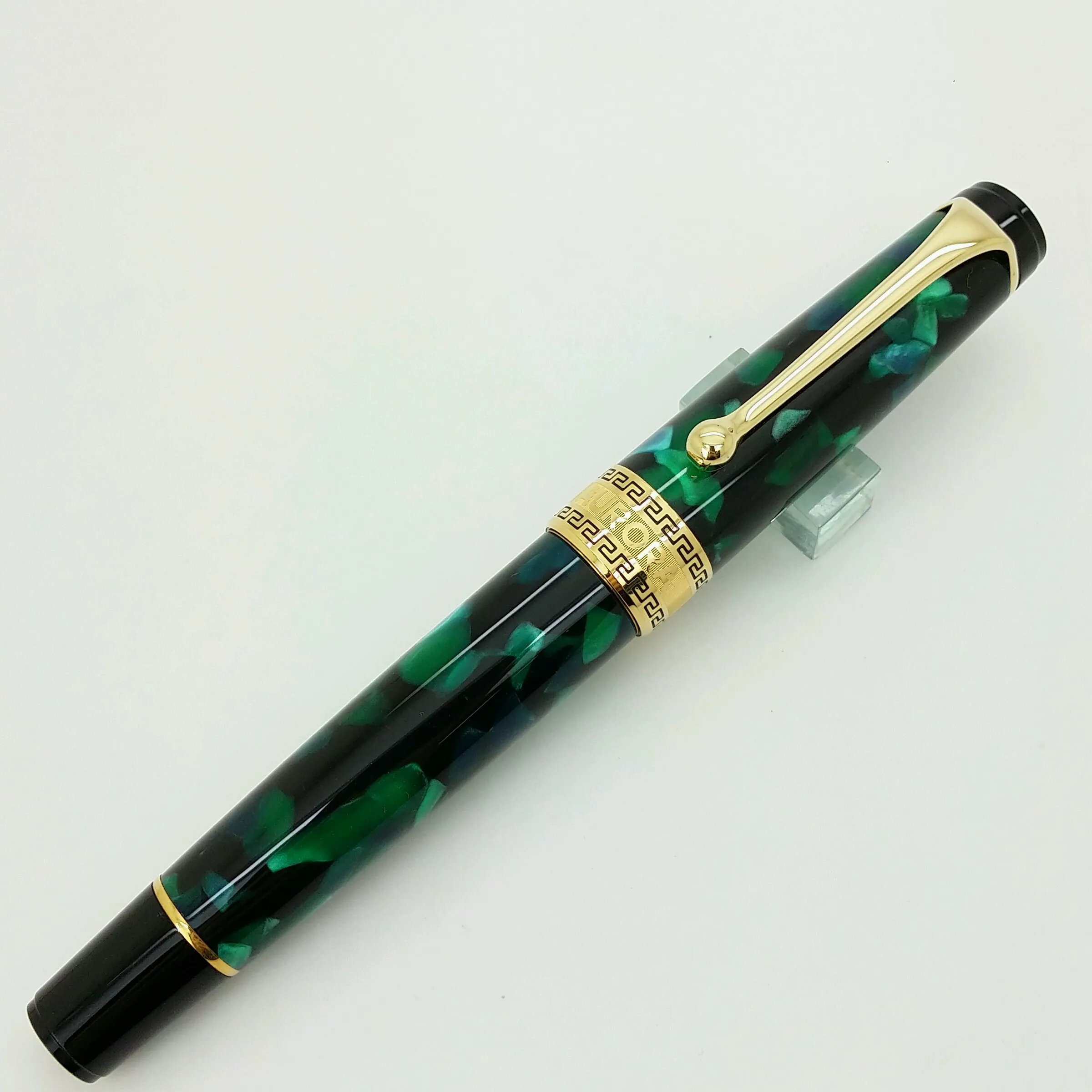 鋼筆工作室 義大利 Aurora Optima Auroloide 鋼筆 綠色