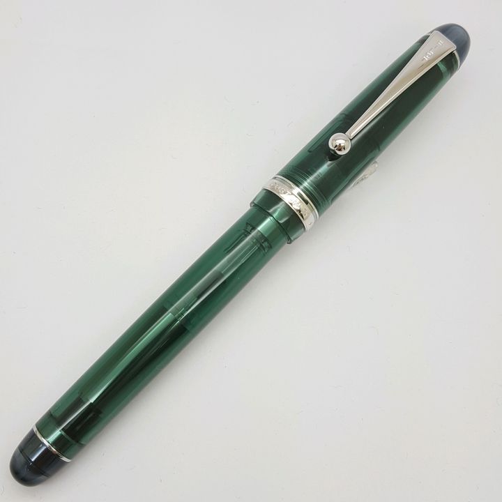 鋼筆工作室 PILOT百樂CUSTOM 74 14K金尖鋼筆 透綠桿