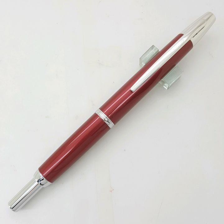 鋼筆工作室 PILOT 百樂 Capless decimo 按壓式鋼筆 紅桿