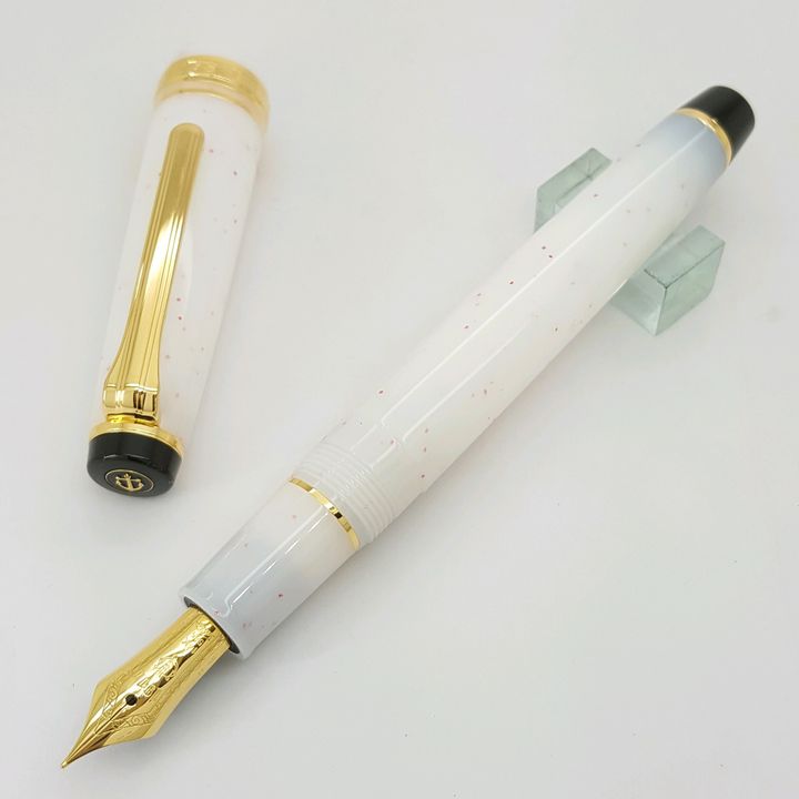 鋼筆工作室 寫樂四季織14K雪樁鋼筆.jpg