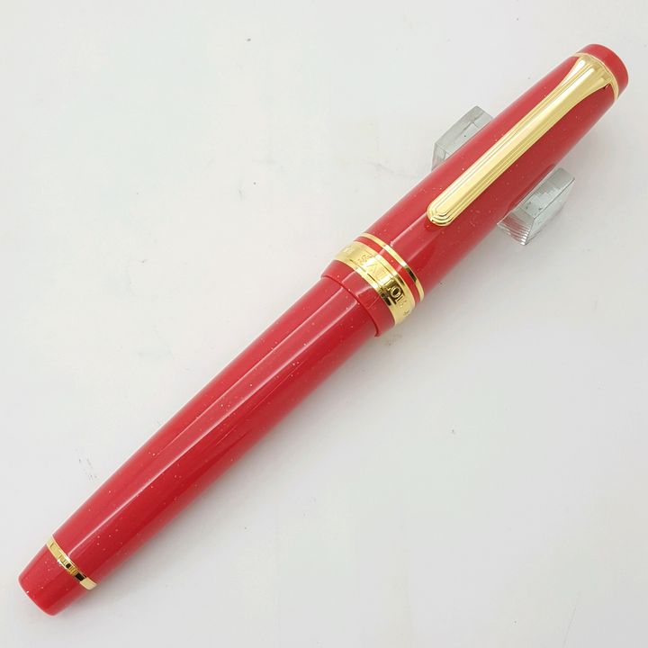 寫樂四季織系列二代14K鋼筆 紅桿