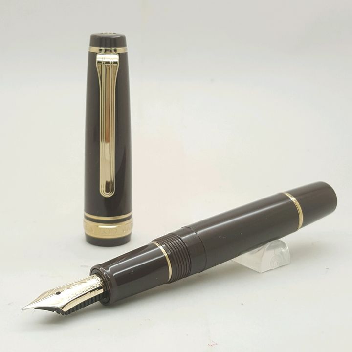 鋼筆工作室 寫樂 sailor pg mini 14k短鋼 棕色.jpg