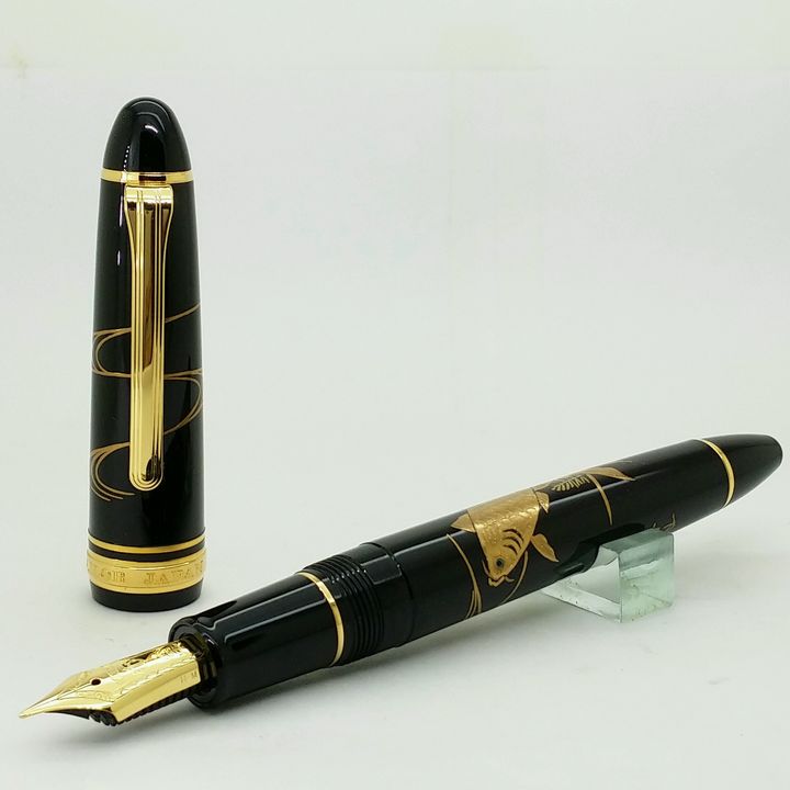 鋼筆工作室 寫樂 sailor profit (pf) 蒔繪鋼筆 鯉魚21k 02.jpg